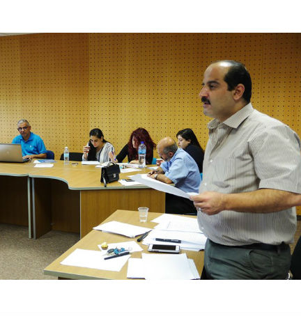 Arabic Language for Media course at Birzeit University